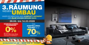 Räumung wegen Umbau